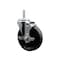 Service Caster 5 Inch Phenolic Wheel Swivel 58 Inch Threaded Stem Caster with Brake SCC SCC-TS20S514-PHS-TLB-58212 - alternate 1